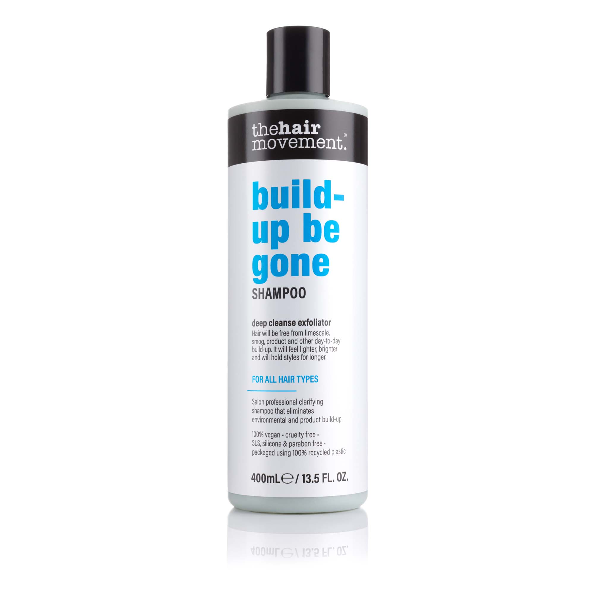 build-up be gone shampoo - individual size (400ml) - The Hair Movement
